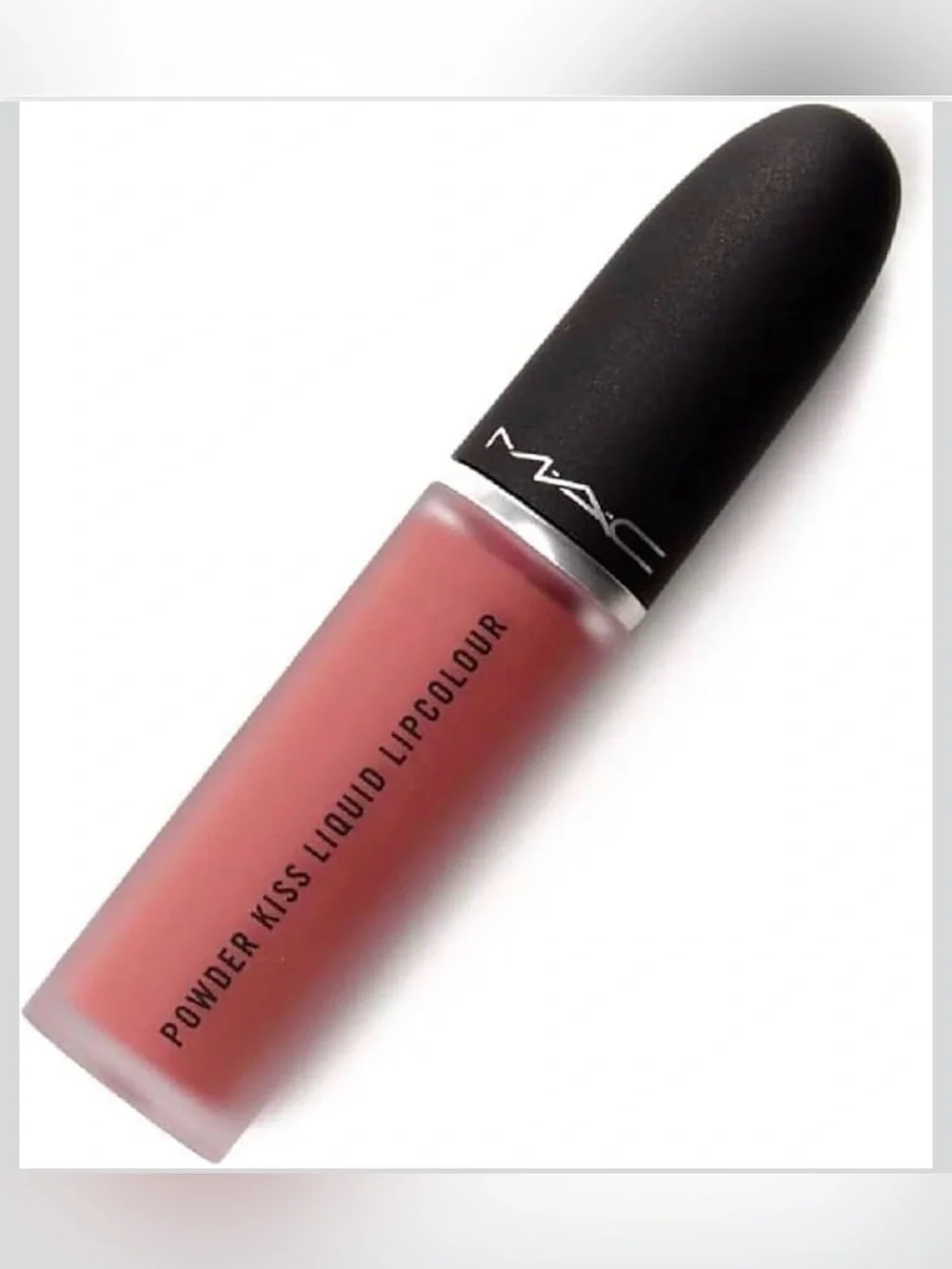 MAC Cosmetics Powder Kiss Liquid Lipcolour — Mull It Over (Muted Rose)